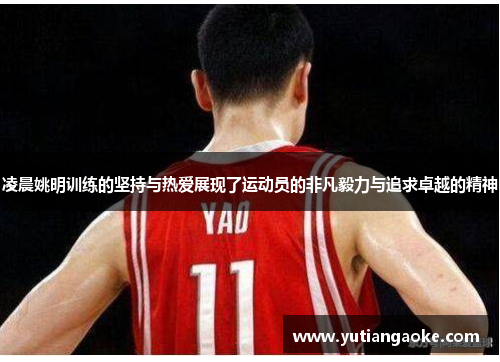 凌晨姚明训练的坚持与热爱展现了运动员的非凡毅力与追求卓越的精神